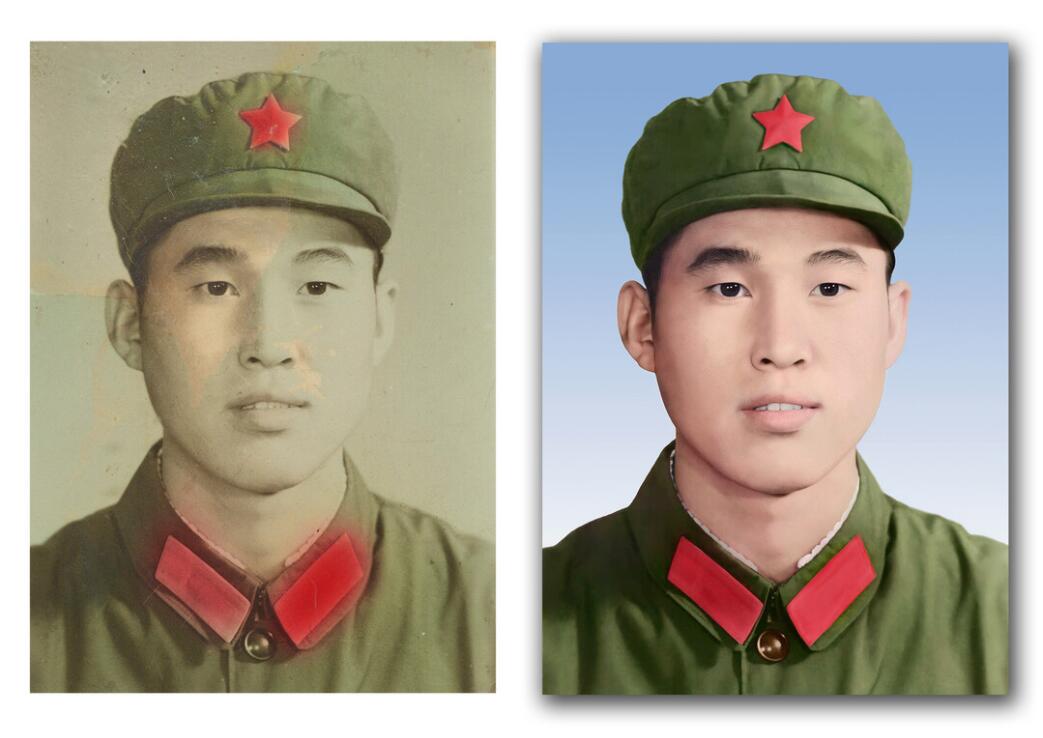 蔡甸破损照片修复-18